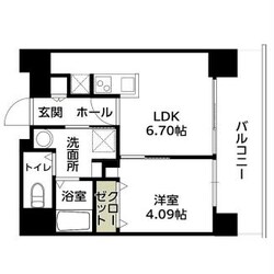 FLAT HOSHIDAの物件間取画像